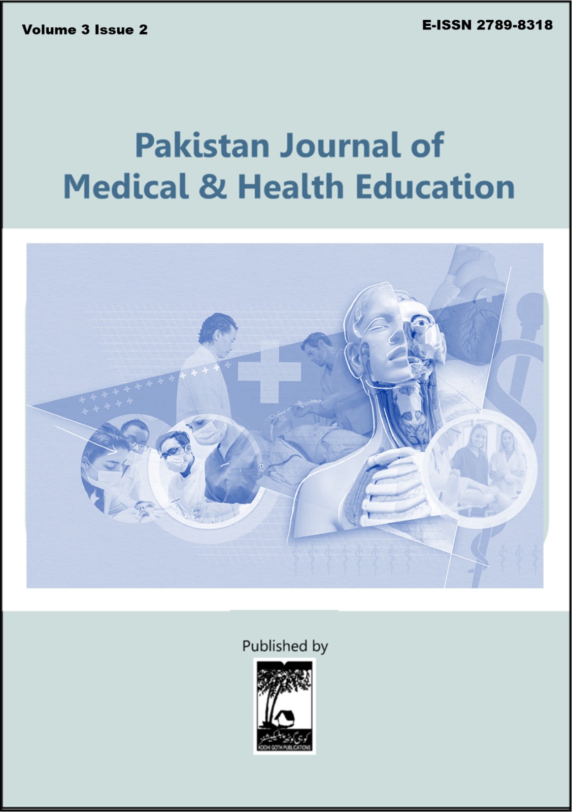 					View Vol. 3 No. 2 (2023): Pakistan Journal of Medical and Health Education
				