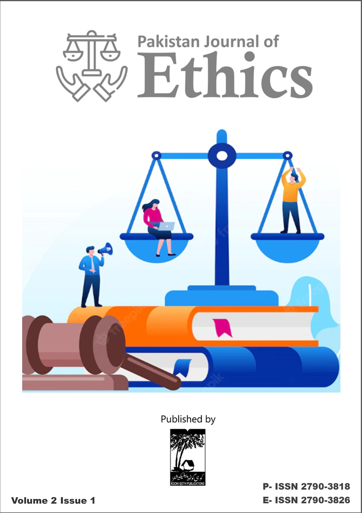 					View Vol. 2 No. 1 (2022): Pakistan Journal of Ethics
				